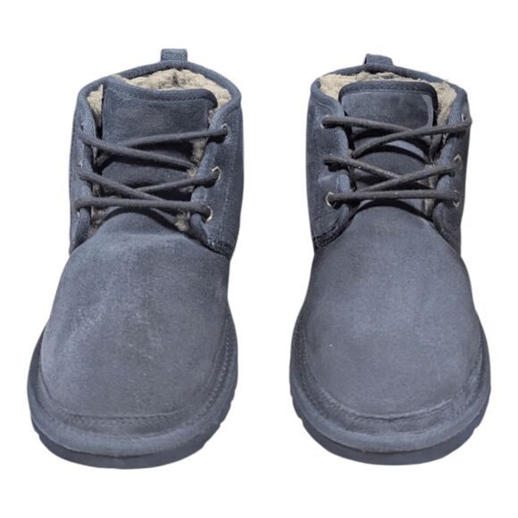 UGG Neumel Chukka Boot In Navy Blue Size 8 - Picture 4 of 9